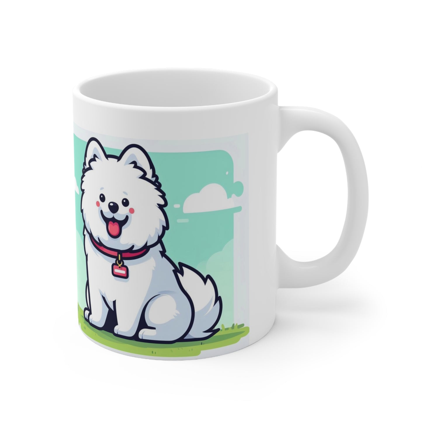 Samoyed Vector Collection 02 Ceramic Mug 11oz